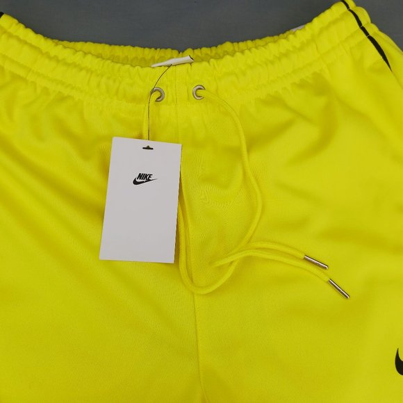 Nike Air Jogger Poly Knit Bottoms Yellow Strike Mens Running Pants DQ4218 765 - Picture 8 of 11